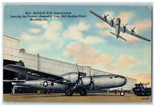 c1940s M-2 Bell Built B-29 Superfortress Airplane Marietta Georgia GA Postcard picture