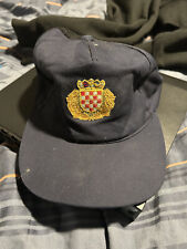 Croatian Special Police Blue Cap - Homeland War Used picture