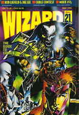 Wizard: The Comics Magazine #21 FN; Wizard | with Jae Lee poster - we combine sh picture
