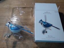 Hallmark Ornament The Beauty of Birds Series Blue Jay With Box picture