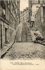 CPA PARIS (18th) Vieux-Montmartre. Staircase du Passage des Abbesses (538029) picture