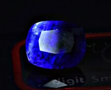 2.5 Carat Faceted Fluorescent Sapphire Cut Gemstone From Badakhshan Afghanistan picture