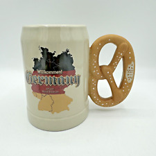 Disney Parks Epcot Germany  Pretzel Ceramic Coffee Mug picture