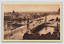 France Paris Esplanade des Invalides Alexandre III Cars Yvon c1919 unposted picture