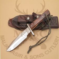CUSTOM HANDMADE D2 TOOL STEEL HUNTING BOWIE KNIFE COMBAT KNIFE picture