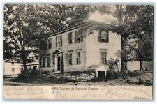 1907 Old Tavern At Palmar Center Exterior Palmar Massachusetts MA Trees Postcard picture