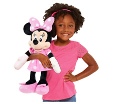 Disney Preschool Minnie Mouse Plush Pink Cute Stuffed 17 picture