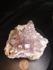 California Cathedral amethyst on white matrix 10oz picture
