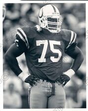 1986 Indianapolis Colts Football Player Tackle Chris Hinton Press Photo picture