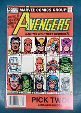 Avengers #221 She Hulk & Hawkeye Join Avengers MARVEL COMICS 1982 Key Comic G/VG picture