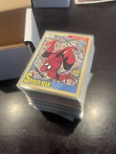 1991 Marvel Universe Series 2 All Sleeved Impel Trading Cards COMPLETE SET - 162 picture