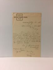 Antique Letter Havelock Tonsorial Parlors - Havelock Iowa - 1899 - 