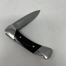 Buck 500 Duke Wood Handle Folding Lockback Pocket Knife picture