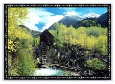Postcard Ore Crushing Mill in the Colorado Rockies K19 picture