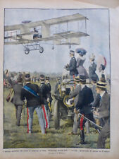 1908 AVIATION AEROPLANE DELAGRANGE RECORD ROME picture