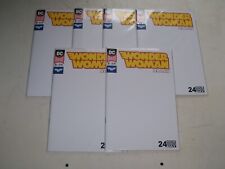 Wonder Woman Blank 24 Hour Comics Day lot of 6 new DC 2018 picture