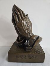 Vintage Albecht Durer's Betende Praying Hands By Brower 10.5