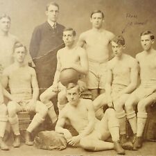 Rare 1902 Columbia University Lions Basketball Team Cabinet Photo Manhattan NYC picture