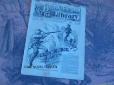 DEADWOOD DICK CALAMITY JANE STORY 1886 BEADLE'S HALF DIME LIBRARY 491 DIME NOVEL picture