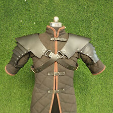 Leather Gorget - Fantasy Leather Armor , Soloman leather , Medieval leather Gorg picture