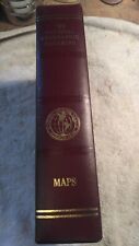 Old Vintage Nat Geo & Other Maps In Attractive Faux Leather Case picture