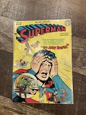 Superman #55 Nice Repro CVR Colors Featured in Seduction of the Innocent picture