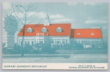 Route 22 Allentown, Bethlehem Pennsylvania Howard Johnson's Restaurant Postcard picture