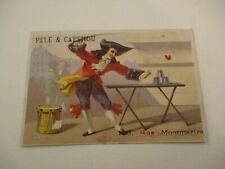 Antique c1880s French Victorian Trade Card Le and Capeni Haberdashery picture
