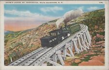 Jacob's Ladder Cog Railway Mt Washington New Hampshire c1930s postcard D61 picture