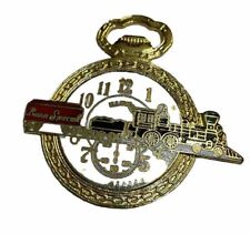 Bunn Special Steam Locomotive On A Time Piece Watch Fob. picture