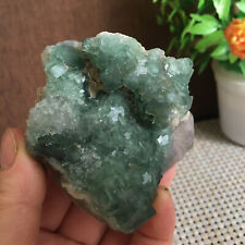 178g Natural green cube fluorite quartz crystal cluster   sample md718 picture