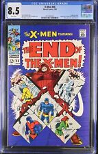 X-Men #46 - Marvel Comics 1968 CGC 8.5 Origin of Iceman. Juggernaut + Foggy Nels picture