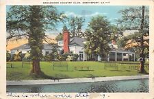 Shreveport Louisiana 1931 Postcard Broadmoor Country Club picture