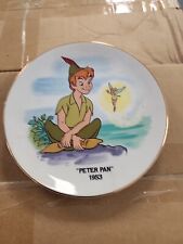 Vintage Walt Disney World Collectors Plate Peter Pan 1953 picture