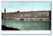 c1905s Amoskeag Mill II, Manchester New Hampshire NH Antique Unposted Postcard picture