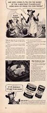 1941 Bordens Eagle Brand Sweetened  Condensed Milk Vintage Print Ad Elsie Cow picture