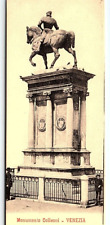 c1910 VENICE ITALY Equestrian statue of Bartolomeo Colleoni POSTCARD P730 picture