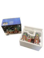 Heartland Valley Village Lighted Train Station & Cafe Deluxe Porcelain Christmas picture