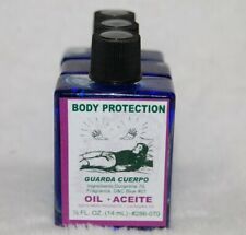 Body Protection Oil (1) 4DRMs, Protective Armour, Hexes,  Santeria, Hoodoo,  picture