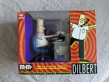 Vintage 1998 Dilbert Electronic M&M's Candy Dispenser Working No Candy picture