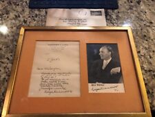 Sir Ralph Richardson Original Signed Letter + Photo 1971 Broadway picture