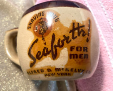 VTG 1930's Seaforth Shaving Cream Pottery Mug-Alfred McKelvy  Co New York-EUC picture