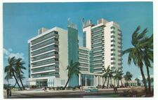 Miami Beach FL The Shelborne Hotel Artist Conception Postcard Florida picture
