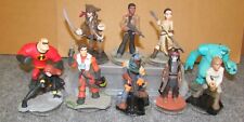 Lot of 10 Disney Infinity Character Figures Star Wars, Incredibles, Pirates picture
