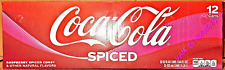 NEW & HOT Coca Cola SPICED RASPBERRY - 12x12oz Case w/  BB 8/24 picture