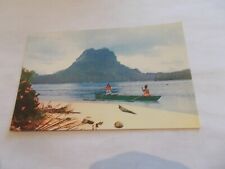TAHITI VAITAPE BAY FRENCH POLYNESIA GRAVE FISHING OF THE DAY 2 WOMEN picture