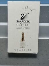Swarovski Crystal Memories Champagne Bottle Figurine Vintage With Original Box  picture