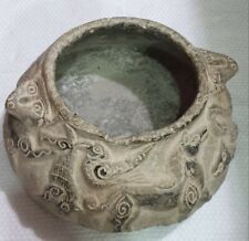 Antique Qulity Very Ancinet Old Bactrain History Craved Chorlite Stone Bowl picture