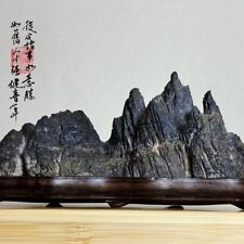 China Natural stone Mountain stones Bonsai Suiseki lingbi stone 灵璧石 picture