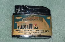 AW-049 - Orange Empire Heat Treating Corp Advertising Cigarette Lighter, 1950's- picture